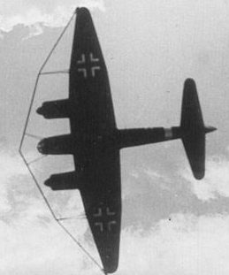 Junkers Ju-88 A с параваном.