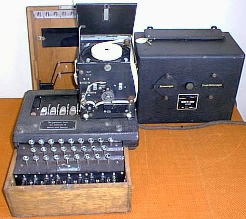 Шифровальная машина Enigma М-4 с печатным устройством «Schreibmax»