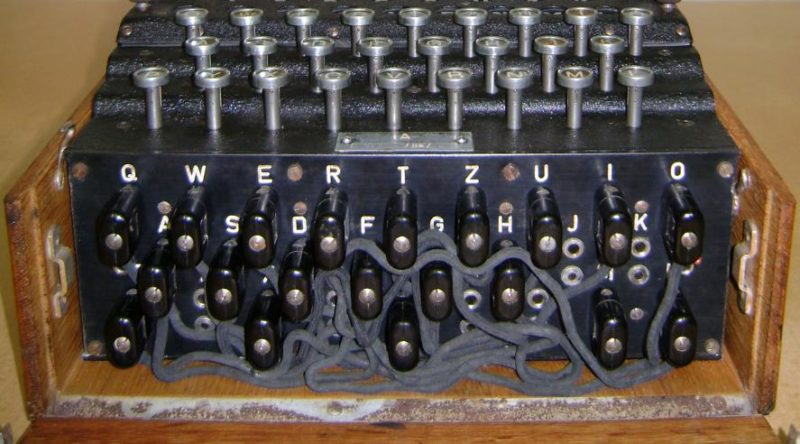 Коммутационная панель машины Enigma