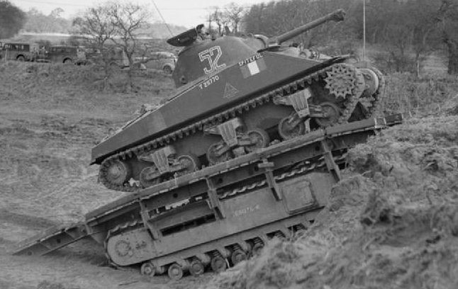 Мостоукладчик ARK Mk-І на базе танка «Churchill»