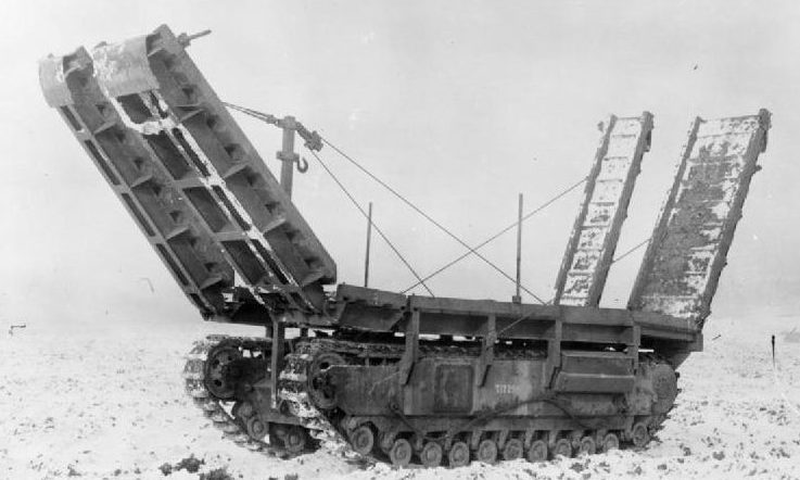 Мостоукладчик ARK Mk-II на базе танка «Churchill»