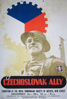 Плакаты Чехословакии