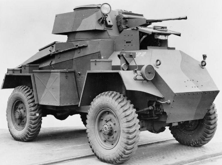 Средний бронеавтомобиль Guy Armoured Car Mk-IA
