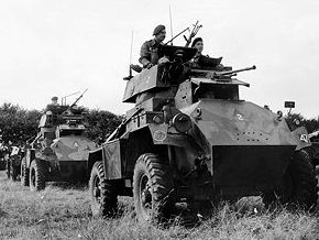 Средний бронеавтомобиль Humber Armoured Car. Mk-I