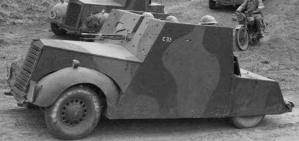Легкий бронеавтомобиль Standard Car Beaverrette. Mk-II
