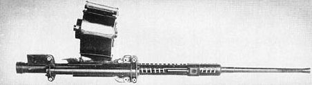 Авиапушка Type 99-2 в фиксированном варианте с барабанным питанием на 100 выстрелов