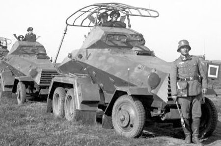 Средний бронеавтомобиль Sd.Kfz.232 (6-Rad)