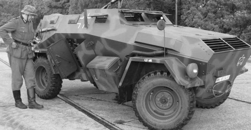 Средний бронеавтомобиль SdKfz 247 Ausf В