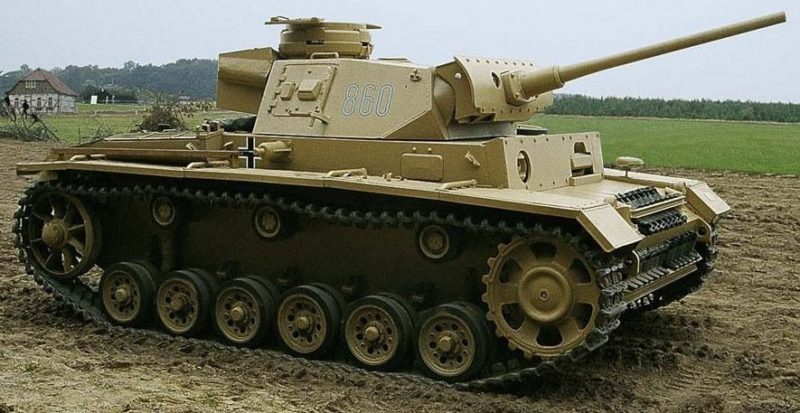 Средний танк Pz.III Ausf.М