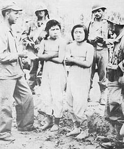 «Женщины утешения», захваченные армией США. Myitkyina 1944 г