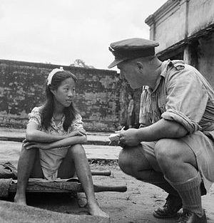 Допрос китайской секс-рабыни.1945 г.