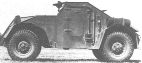 Легкий бронеавтомобиль Dingo Scout car 4x4 1942