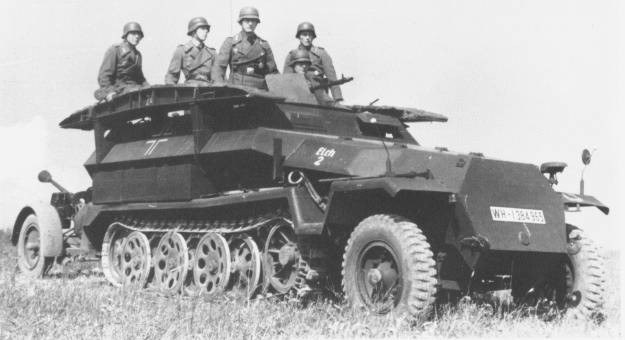 Бронетранспортер SdKfz 251/5 Ausf. C «Elch-2»