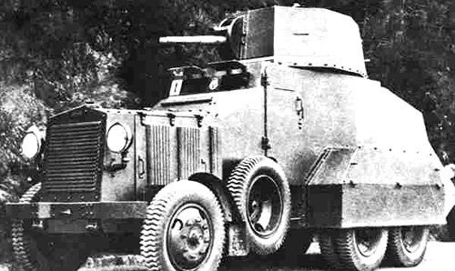 Пушечный бронеавтомобиль «Fiat-611»