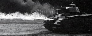 Тяжелый огнеметный танк Flammwagen PzKpfw B-2(f) (Pz.Kpfw.B2 (Flamm)