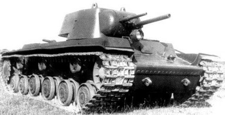 тяжелый танк КВ-1 образца 1940 г.