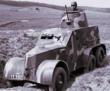 Легкий бронеавтомобиль OA vz.30