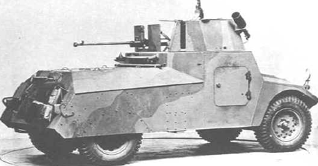 Легкий бронеавтомобиль Morris Light Reconnaissance Car Mk -I