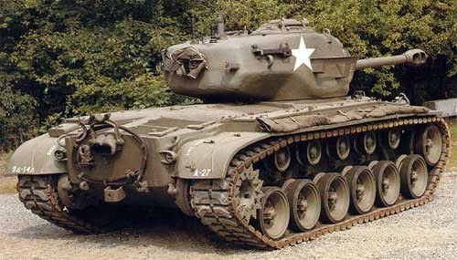 Тяжелый танк М-26 «Pershing».