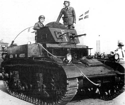Легкий танк M1 Combat Car (с 1940 г. Light Tank M1)
