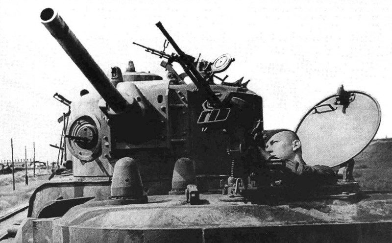 Зенитное вооружение мотоброневагона МБВ №02