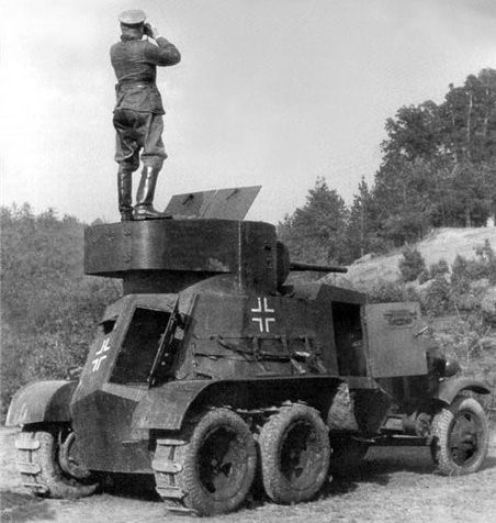 Средний бронеавтомобиль ББА-10 на службе у Вермахта