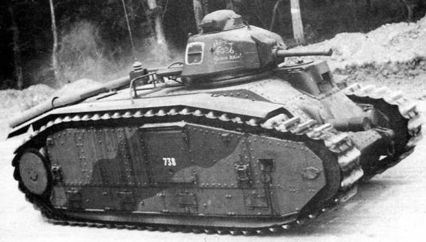 Средний танк B-1 bis