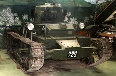 Средний танк Mk-I Matilda