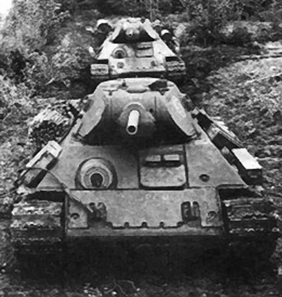 Т-34 образца 1942 г. с дополнительным бронированием