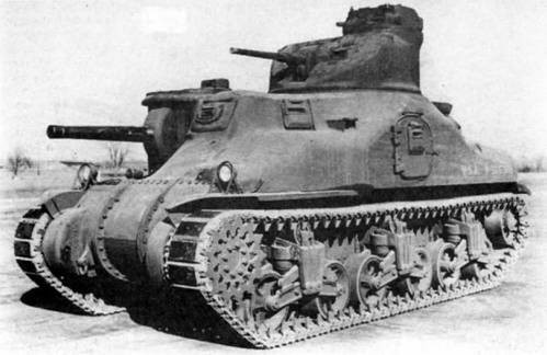 Средний танк М-3А1