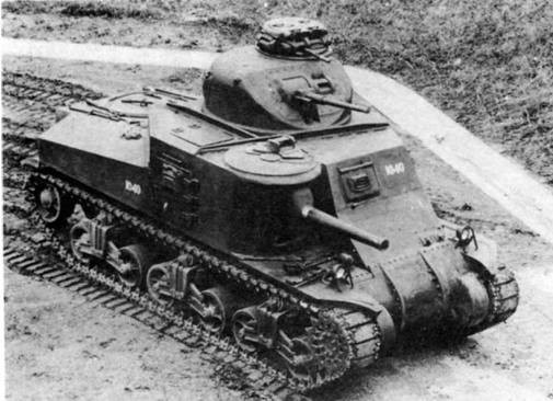 Средний танк М-3А4