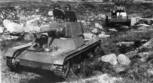 Легкий танк Т-26 образца 1939 г.