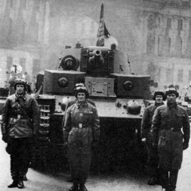 Средний  танк Т-28 образца 1940 г.