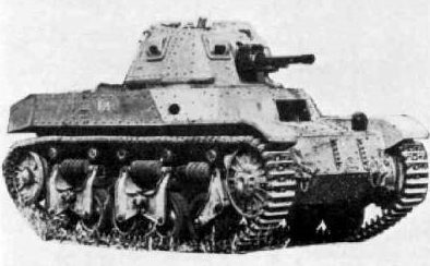 Легкий танк AMC-34 с 47-мм пушкой