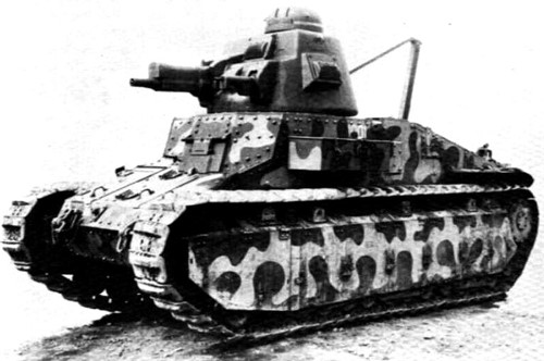 Легкий танк Char de bataille D-1