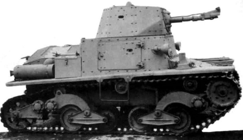 Легкий огнеметный танк L6/40 L.F