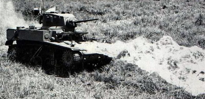 Легкий огнеметный танк «М-3 Satan»