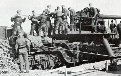 Железнодорожное орудие 17-cm К (Е)