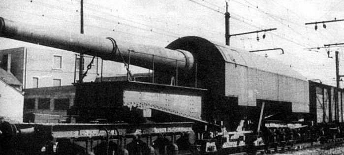 Железнодорожное орудие 274-mm Model 1893/96
