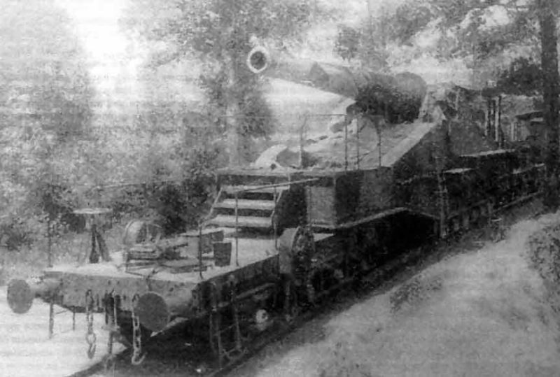 Железнодорожное орудие 274-mm Model 1887/93