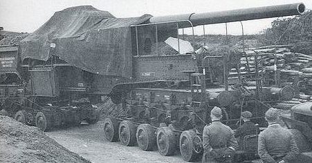 Железнодорожное орудие 28-cm К-5 (Е).