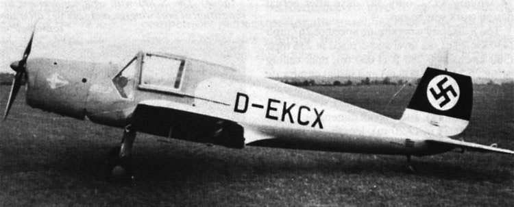 Учебно-тренировочный самолет Arado Ar-79.