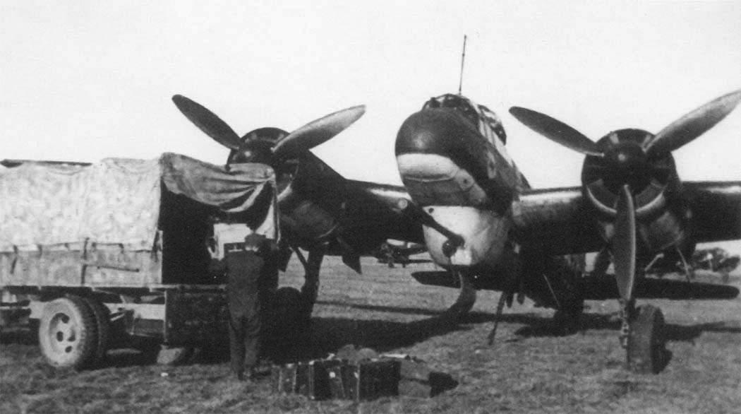 Бомбардировщик Junkers – Ju 88-Р-1 c пушкой PaK-40