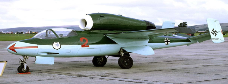 Реактивный истребитель Heinkel He. 162