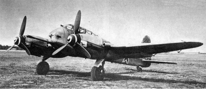 Бомбардировщик Messerschmitt - 410В