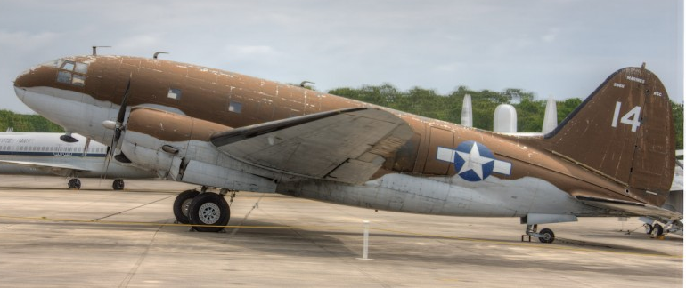 Транспортный самолет Curtiss-Wright С-46 Commando