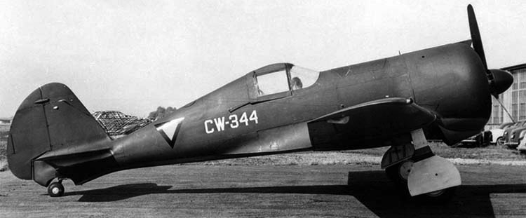 Истребитель Curtiss-Wright CW-21 Demon