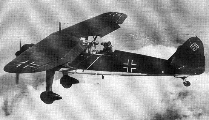 Ближний разведчик Henschel Hs.126А-1