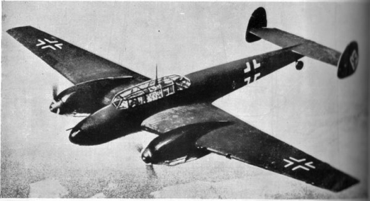 Истребитель Messerschmitt Bf.110