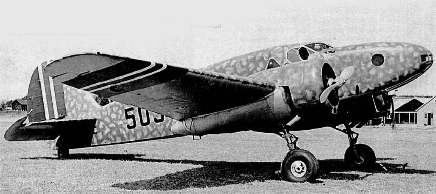 Бомбардировщик Caproni Ca.310 Libeccio